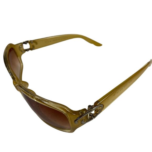 #6289 Oscar De La Renta Olive Green Vintage Sunglasses Unisex main image 7